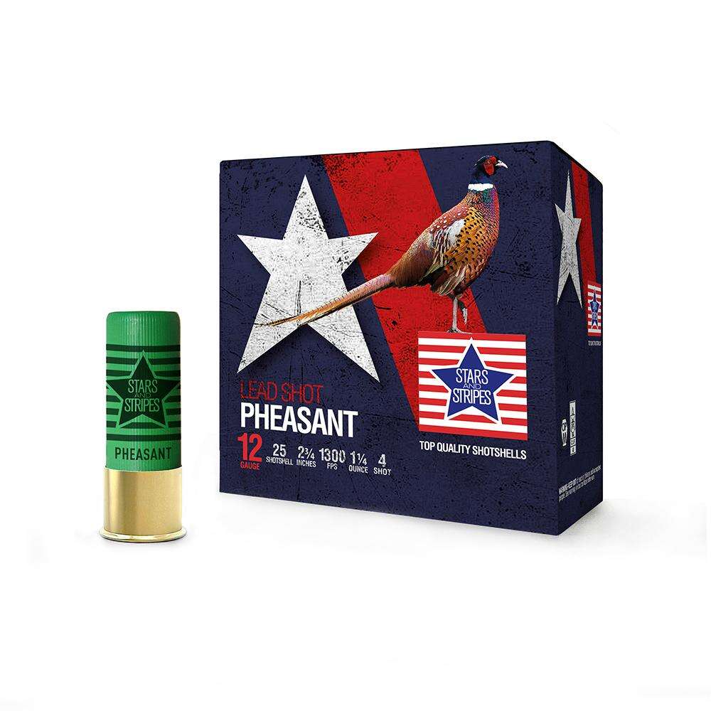 Ammunition TRZ Trading Inc. Ready Series 12Gauge2.75" PHEASANT LOADS 12ga 2 3/4 1 1/4oz. #4 SHOT 1300FPS 25RD